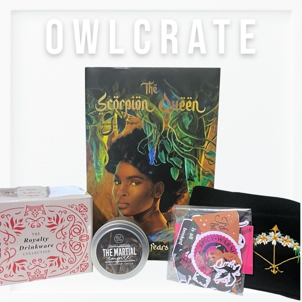 NWT Owlcrate Jan 2025 Full The Scorpion Queen Subscription Box